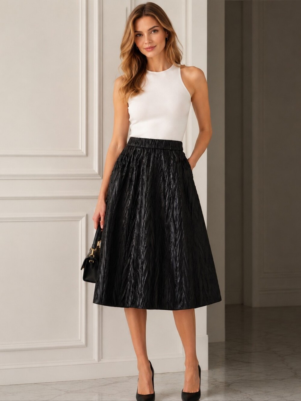 FENDI - GORGEOUS KNEE LENGTH SKIRT